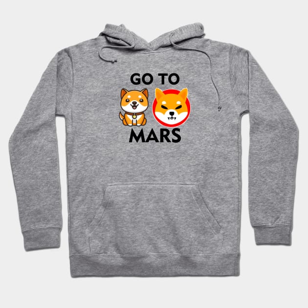 BABY DOGE X SHIBA INU GO TO MARS Hoodie by AimerClassic